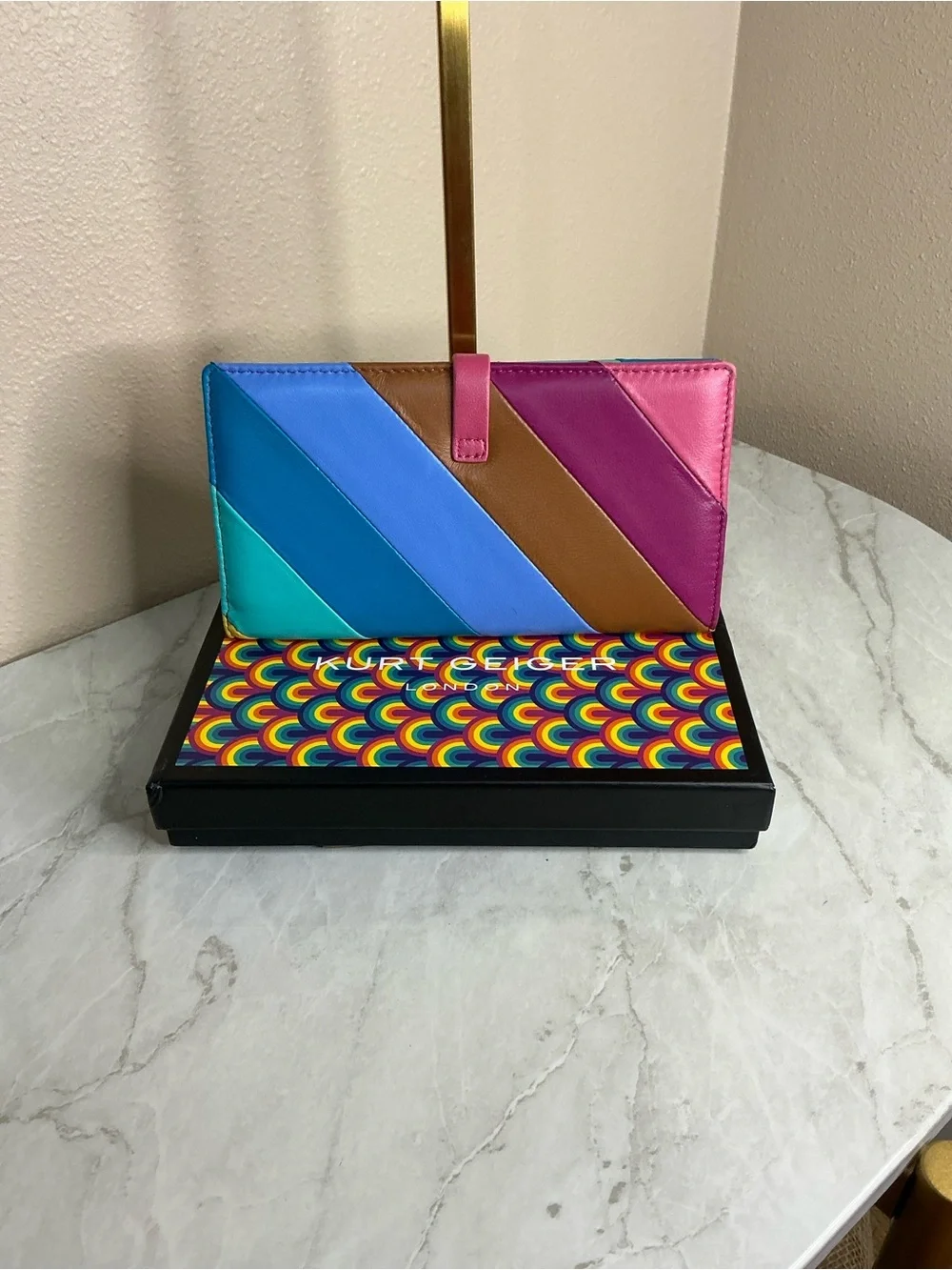Kurt Geiger vibrant colorblock